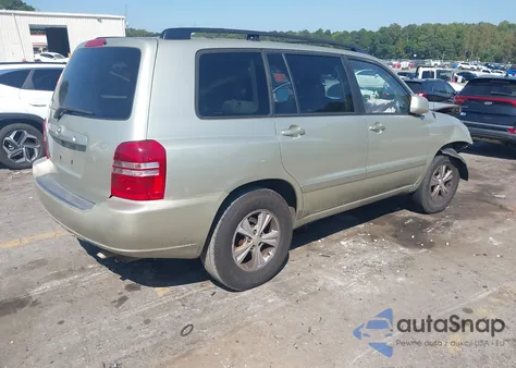 2003 Toyota Highlander V6 from USA, damaged, VIN JTEGF21AX30105659